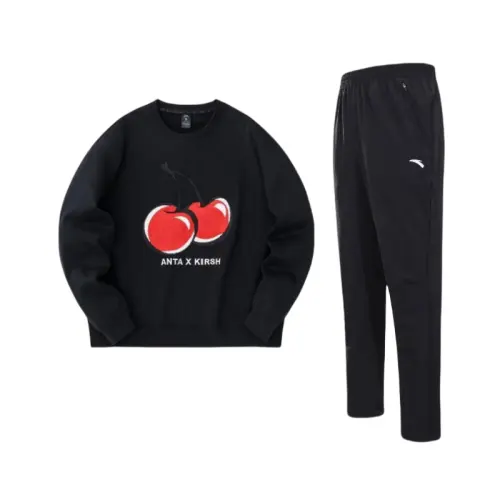 Anta x Kirsh Casual Sportswear Men's Black