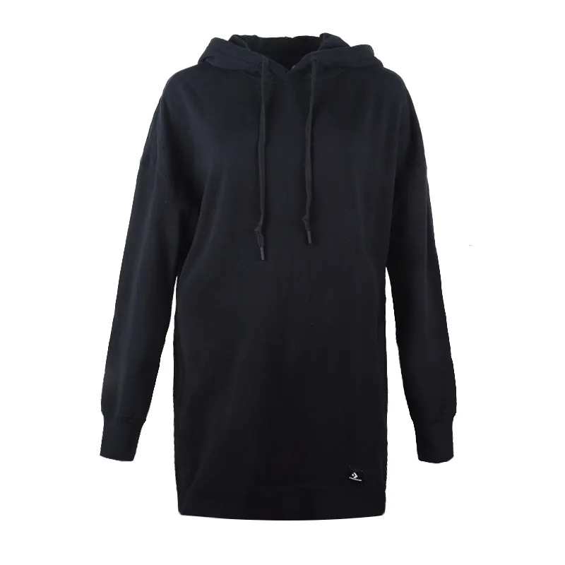 Converse Essentials Pullover Hoodie Dress Sweatshirt Women's Black