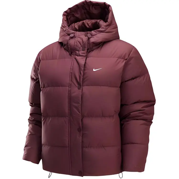 Nike Therma FITSportswear Metro Down Jacket Women's Red Brown