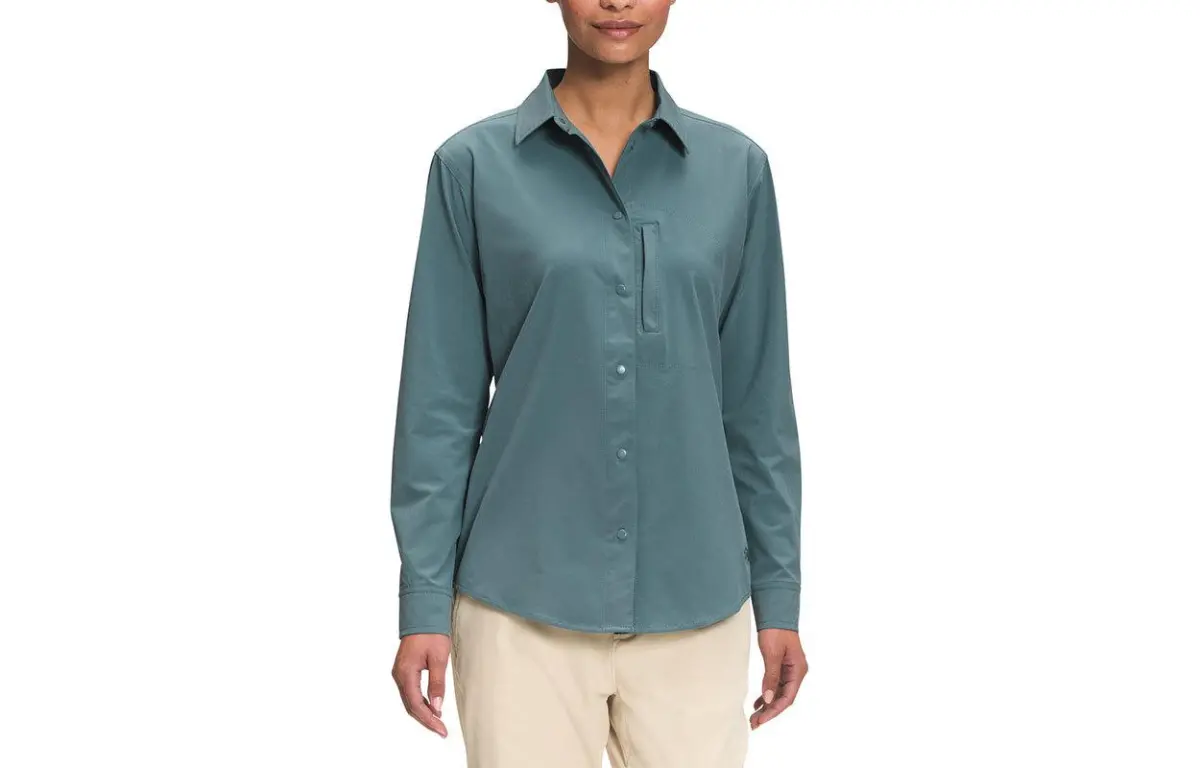 THE NORTH FACE Women's Sniktau L/S Sun Shirt Women's Blue