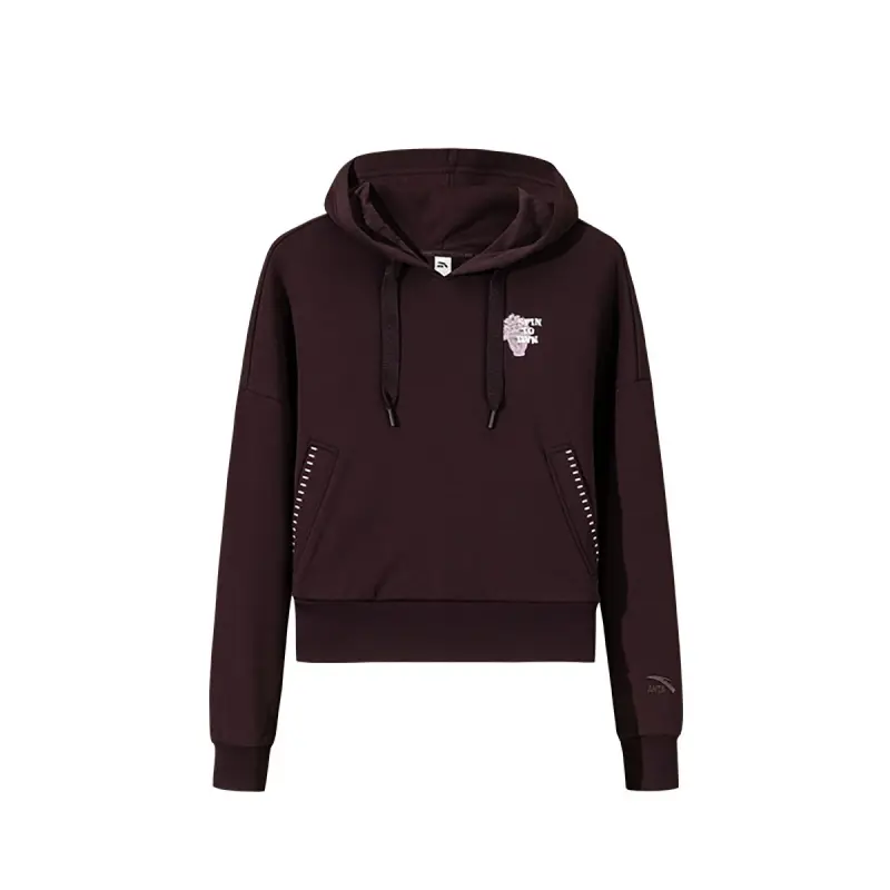 Anta Life Collection Sweatshirt Women's Ebony Brown
