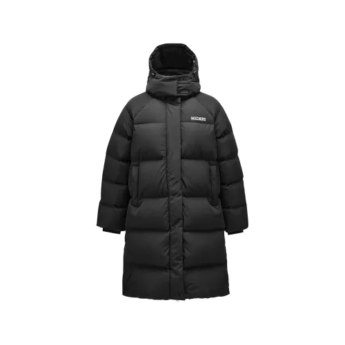 Skechers Down Jacket Women's Carbon Black