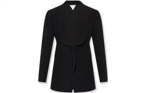 Bottega Veneta Shawl Collar Light Jacket