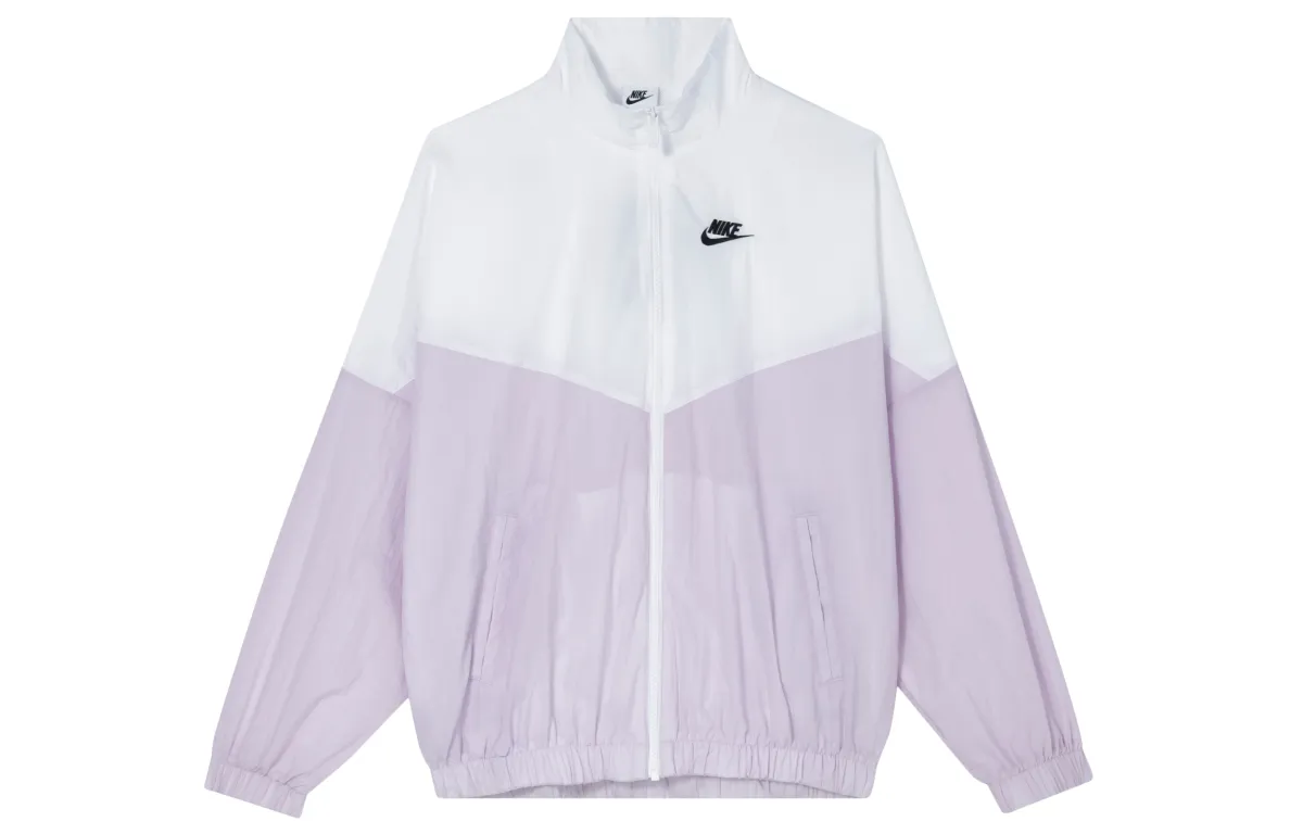 Nike Jackets Women's White Pink Turtleneck Moderate Other