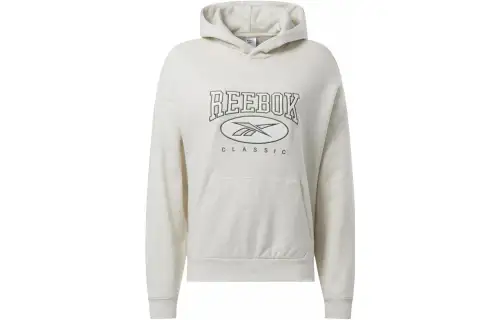 Reebok CL AE BIG LOGO FT HOODIE Sweatshirt Women's White