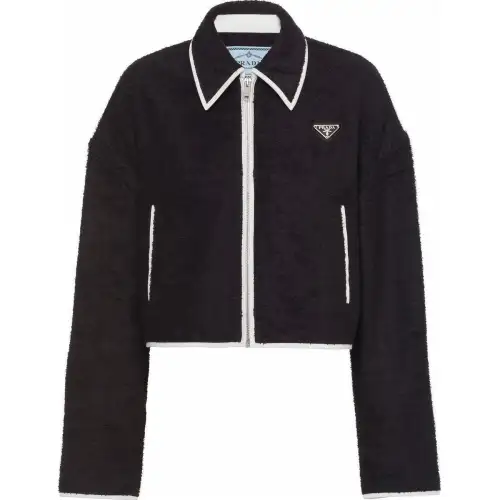 【Previous Season】terrycloth zip-up jacket