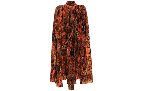 Balenciaga FW23 Shirt Loose Fit Women's Multicolor