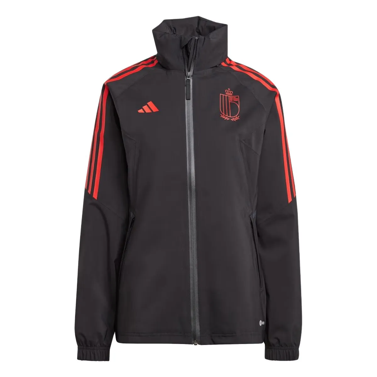 Adidas RBFA RAIN JKTW Soccer Ball Jacket Women's Black