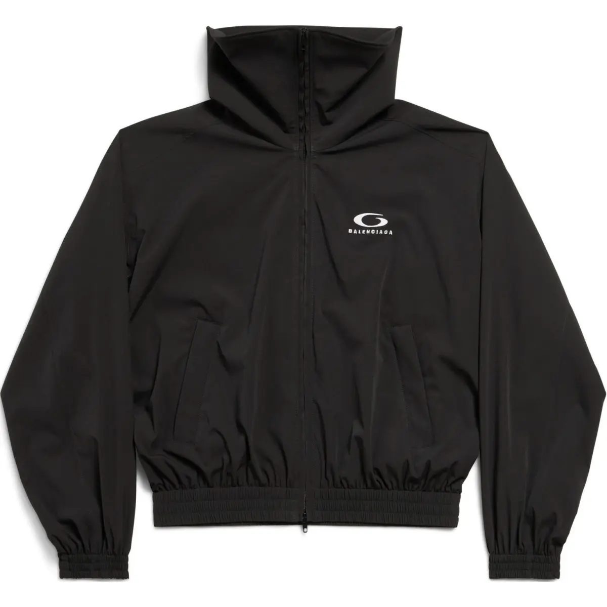 Balenciaga High Collar Tracksuit Jacket