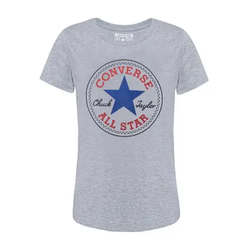 Converse T Shirt Women's Textured Gray
