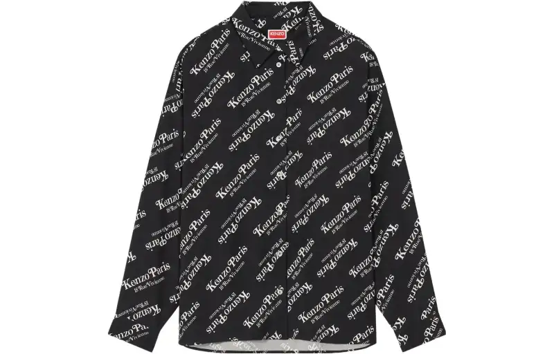 KENZO X Verdy Dropped Shoulder Shirt 'Black'