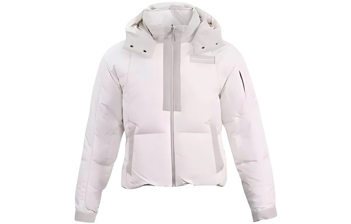 Converse Down Jackets Women's White Hooded Moderate Other