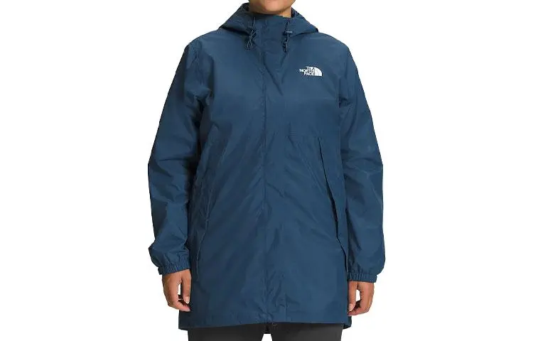 THE NORTH FACE Jackets Women's Dark Blue Hooded Moderate