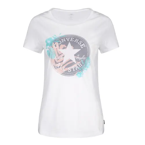 Converse CHUCK TAYLOR T Shirt Women's White