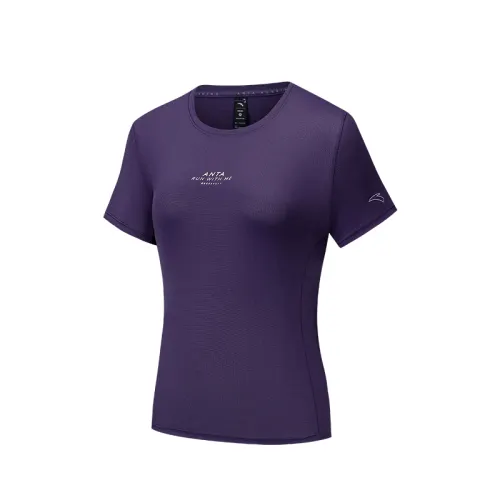 Anta Running Collection T Shirt Women's Sky Purple