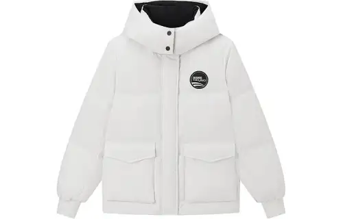 Skechers Down Jacket Women's Bright White