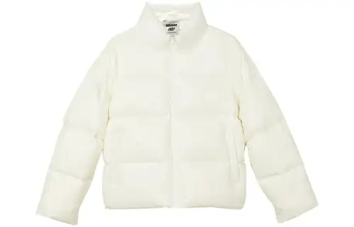 Skechers Down Jacket Women's Marshmallow White