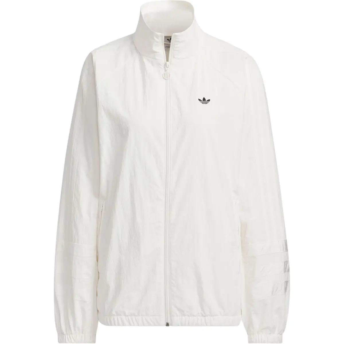 Adidas Originals RUCHED TRACK TOP TRACK TOP Jackets & Coats Women's White/Black