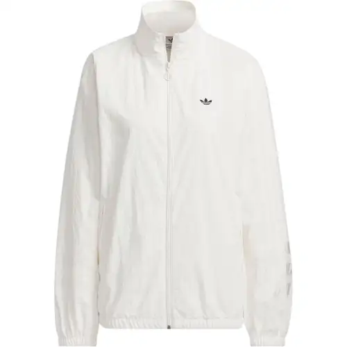 Adidas Originals RUCHED TRACK TOP TRACK TOP Jackets & Coats Women's White/Black