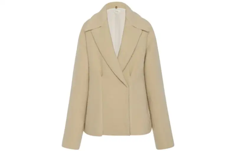 THE ROW Jackets Women's Beige Lapel Moderate Other