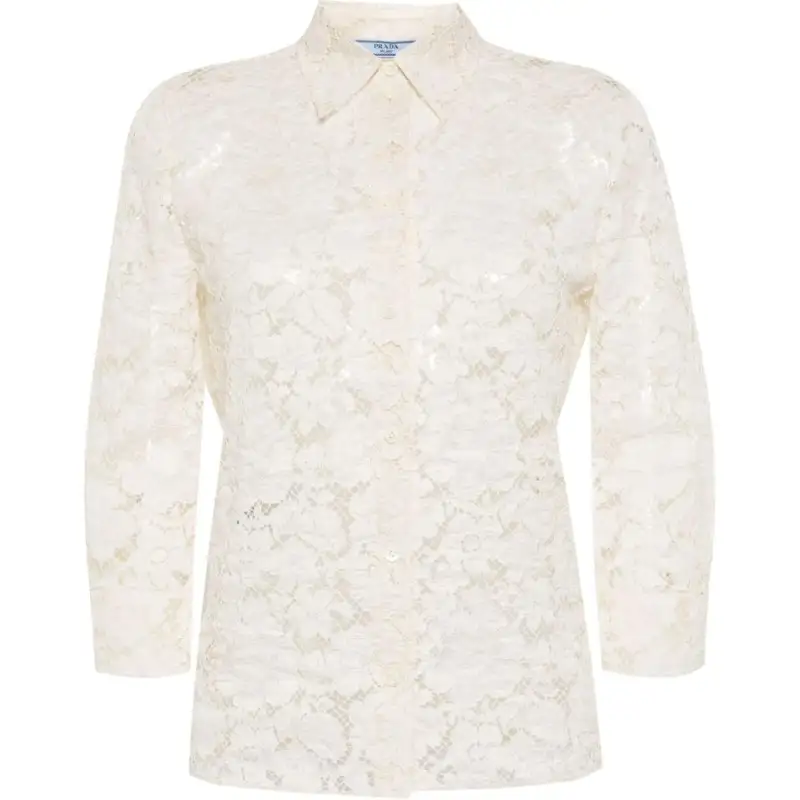 PRADA Corded lace Shirt