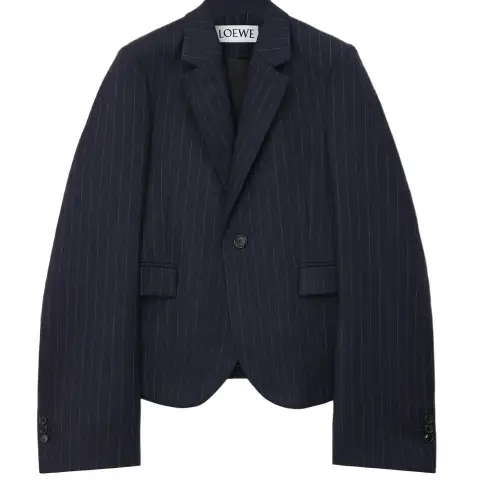 LOEWE SS25 Jackets & Coats Women's Marine Blue