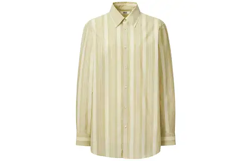 UNIQLO SS24 Shirt Women's Light Yellow