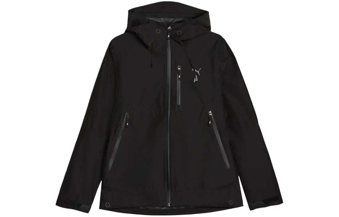PUMA SEASONS BLACK Jackets Women's Black Hooded Moderate Other