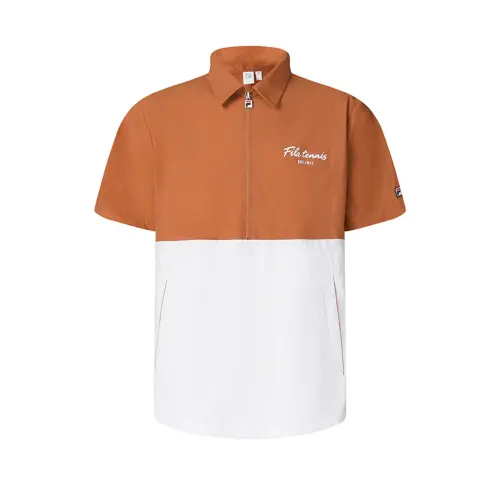 FILA Athletics Tennis Shirt Men's Pineapple Brown