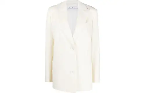 OFF-WHITE Tomboy Single-Breasted Long-Sleeved Blazer