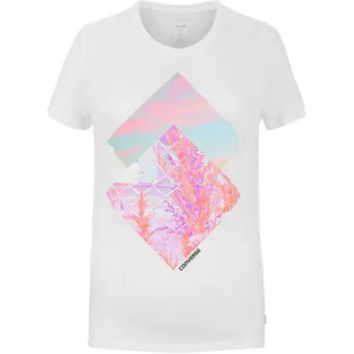 Converse T-Shirt Women's Snow White