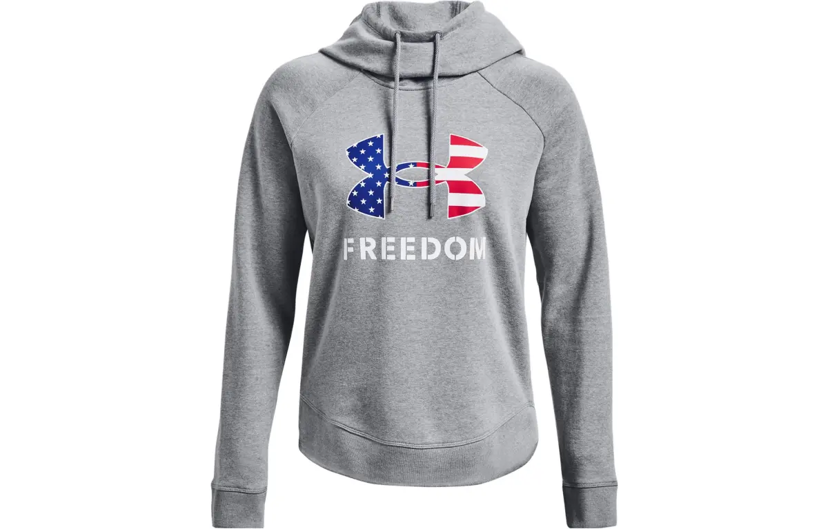 Under Armour UA Freedom Logo Fav Sweatshirt Women's Gray