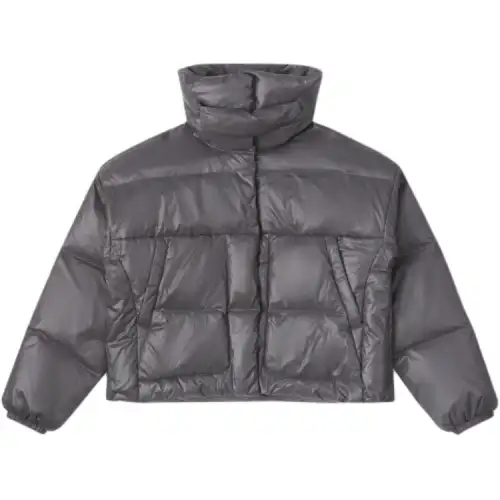 Converse Down Jacket Women's Gray