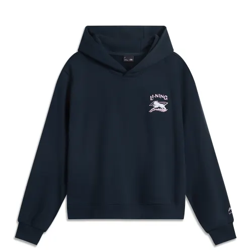 Li Ning Sports Life Collection Sweatshirt Women's Outer Space Blue