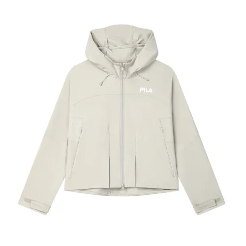 FILA Lifestyle 2025Q1 Woven Coat Women's Courtyard Lime