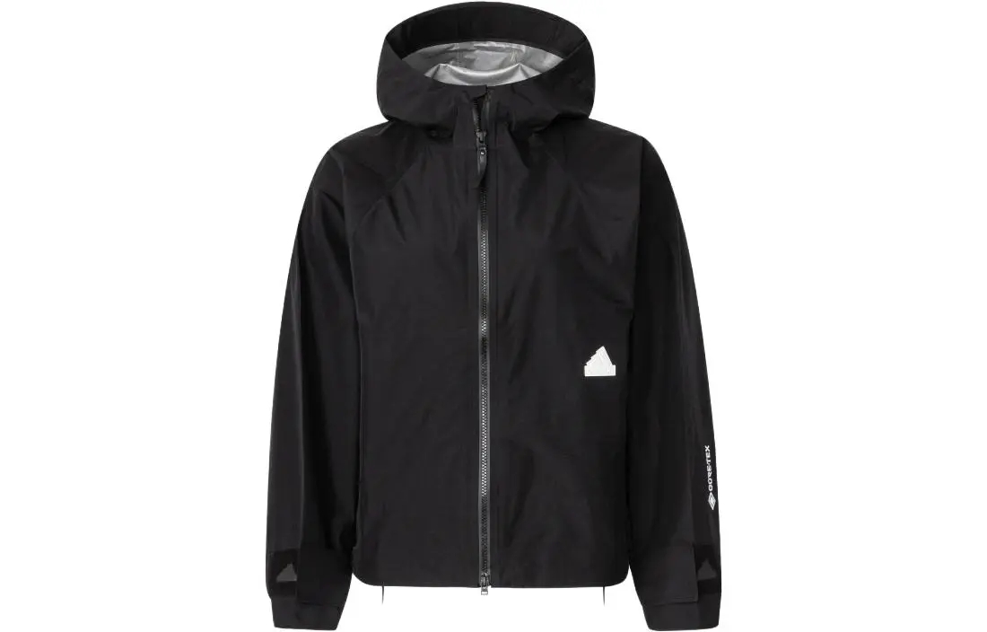 Adidas Jackets Women's Black Hooded Moderate Other