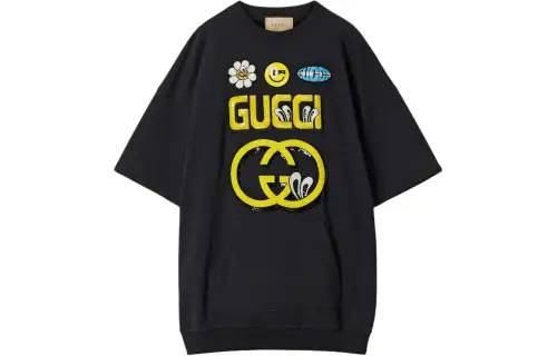 GUCCI SS24 Sweatshirt Women's Black