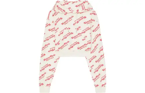 KENZO All Over Logo Printed Hoodie