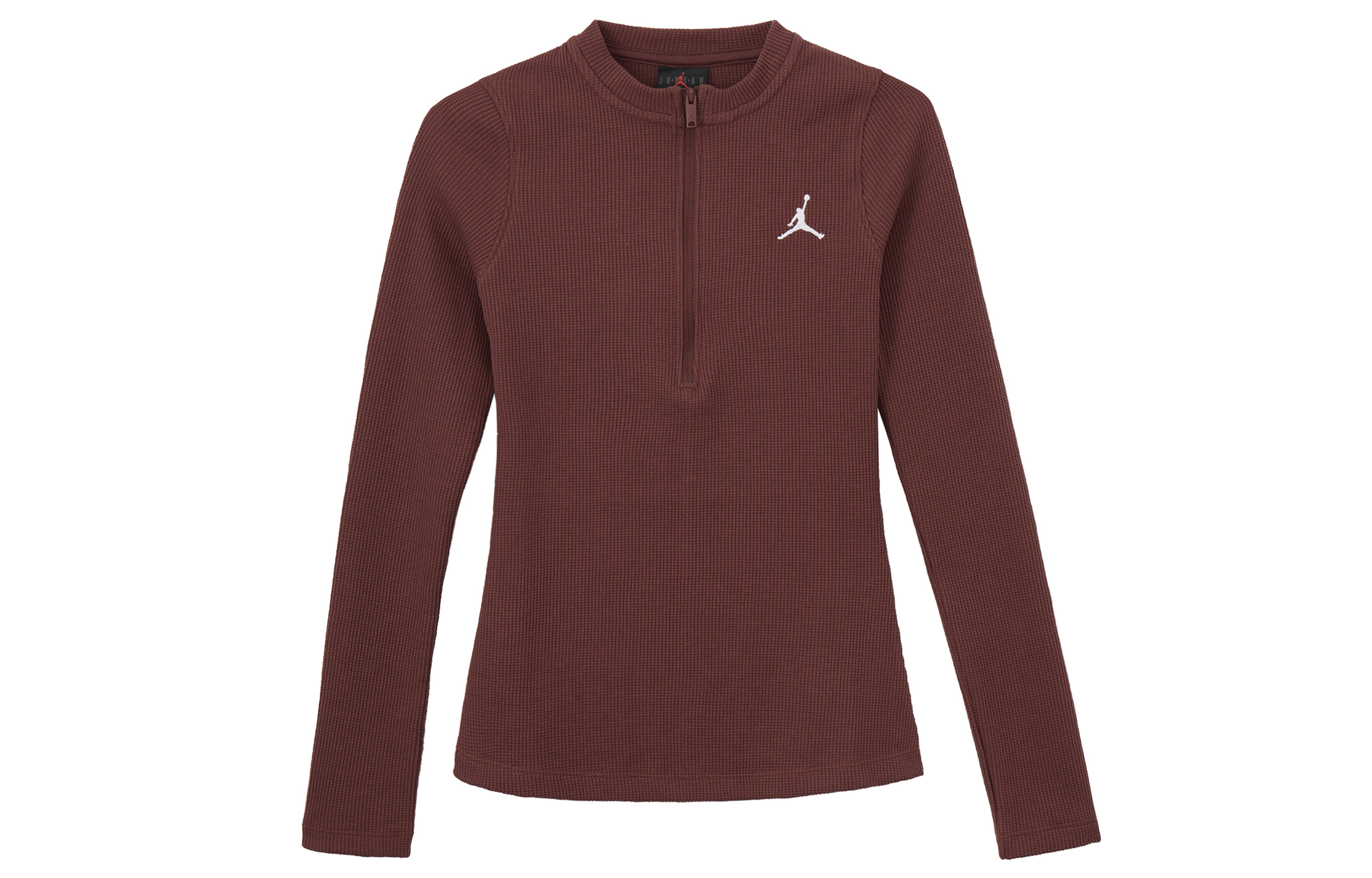 Женская кофта Jordan Jordan FW24 / (коричнево-белая)