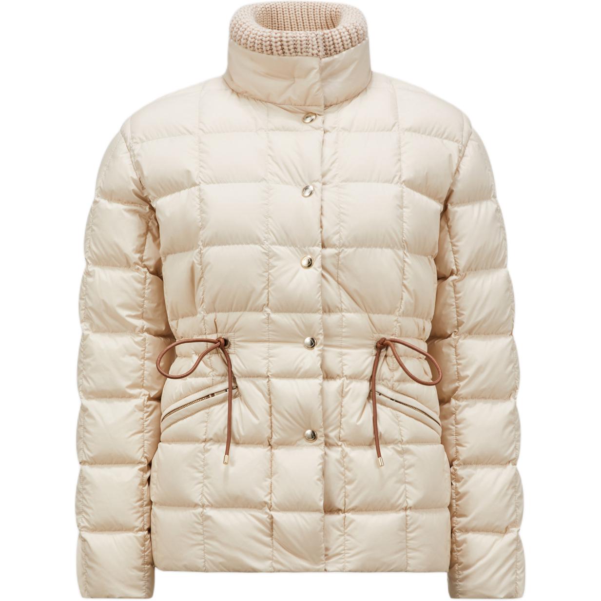 Женская куртка Moncler Antigone (бежевая)