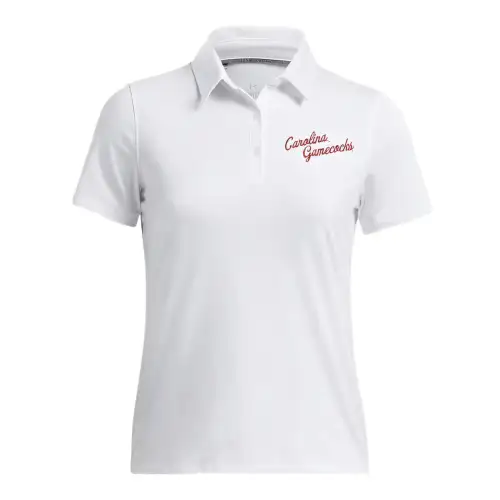 Under Armour Tee To Green Polo Shirt Women's White