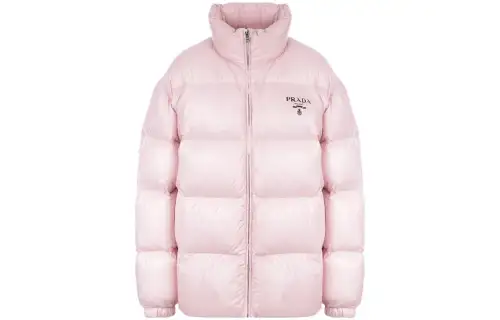 PRADA Logo Printed Puffer Jacket