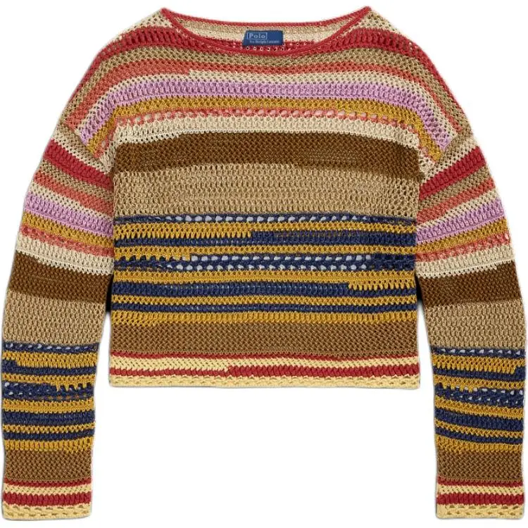 Polo Ralph Lauren Knitwear Loose Fit Women's Multicolor