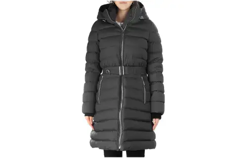 Burberry Jackets Women's Black Hooded Moderate Other
