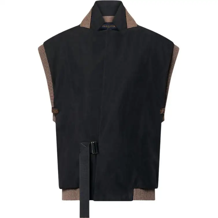 LOUIS VUITTON Sleeveless Utility Strap Jacket