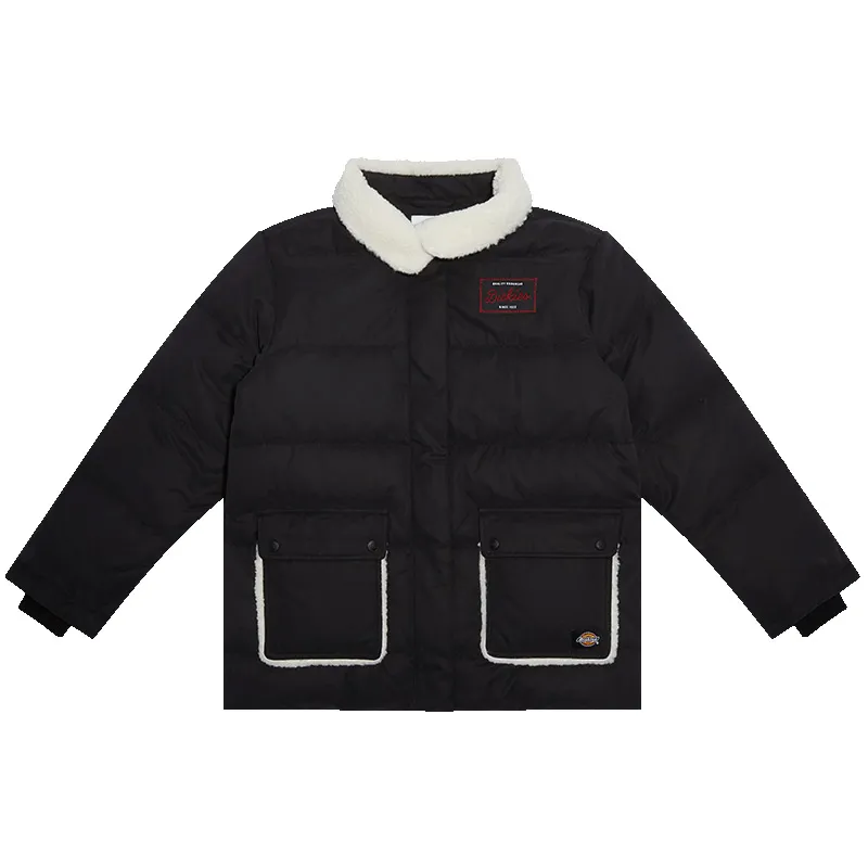 Dickies Jackets Women's Black Stand Collar Moderate Other