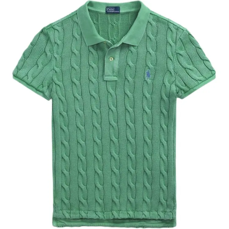 Polo Ralph Lauren SS25 Knitwear Slim Fit Women's Medium Green