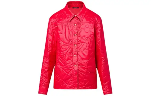 LOUIS VUITTON Quilted Monogram Flower Shirt