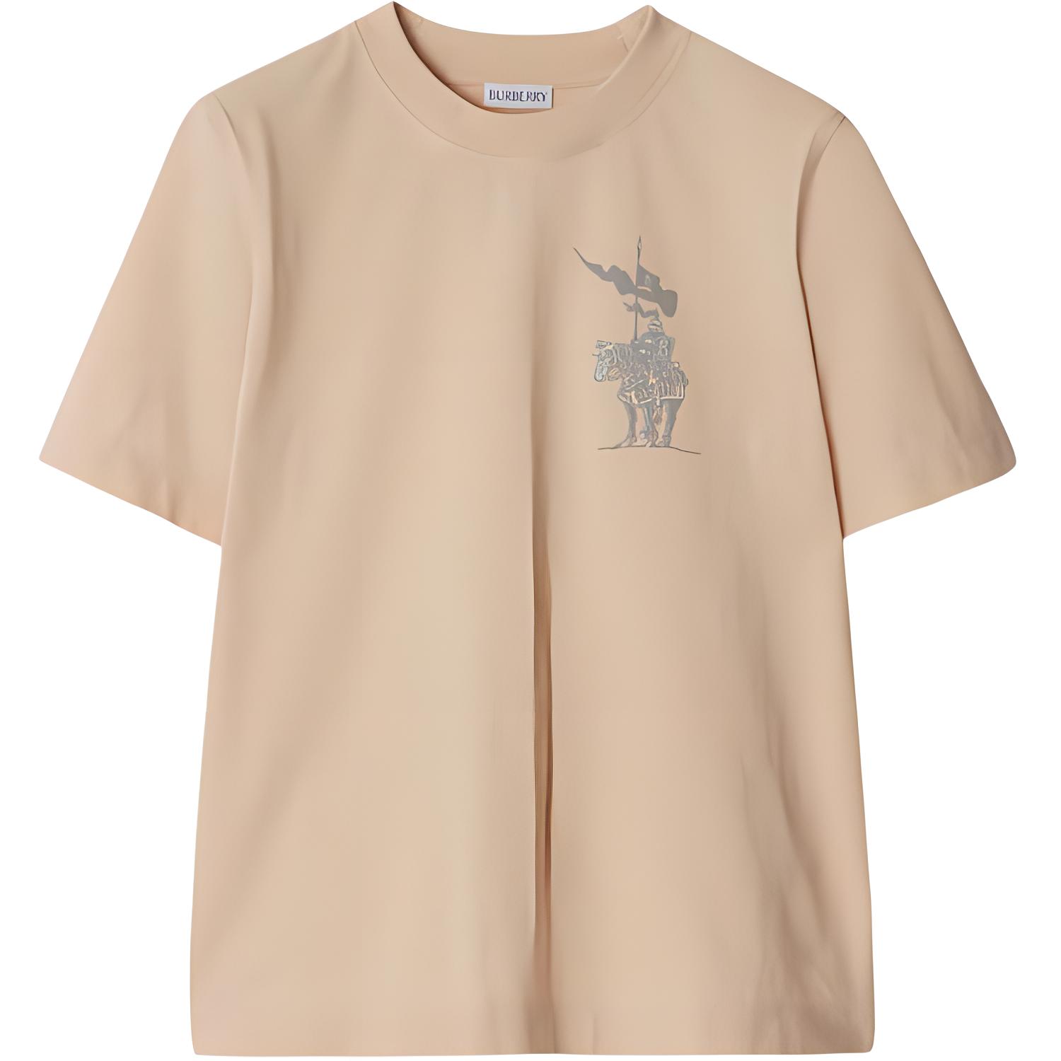 Женская футболка Burberry 81047091 (чайная)