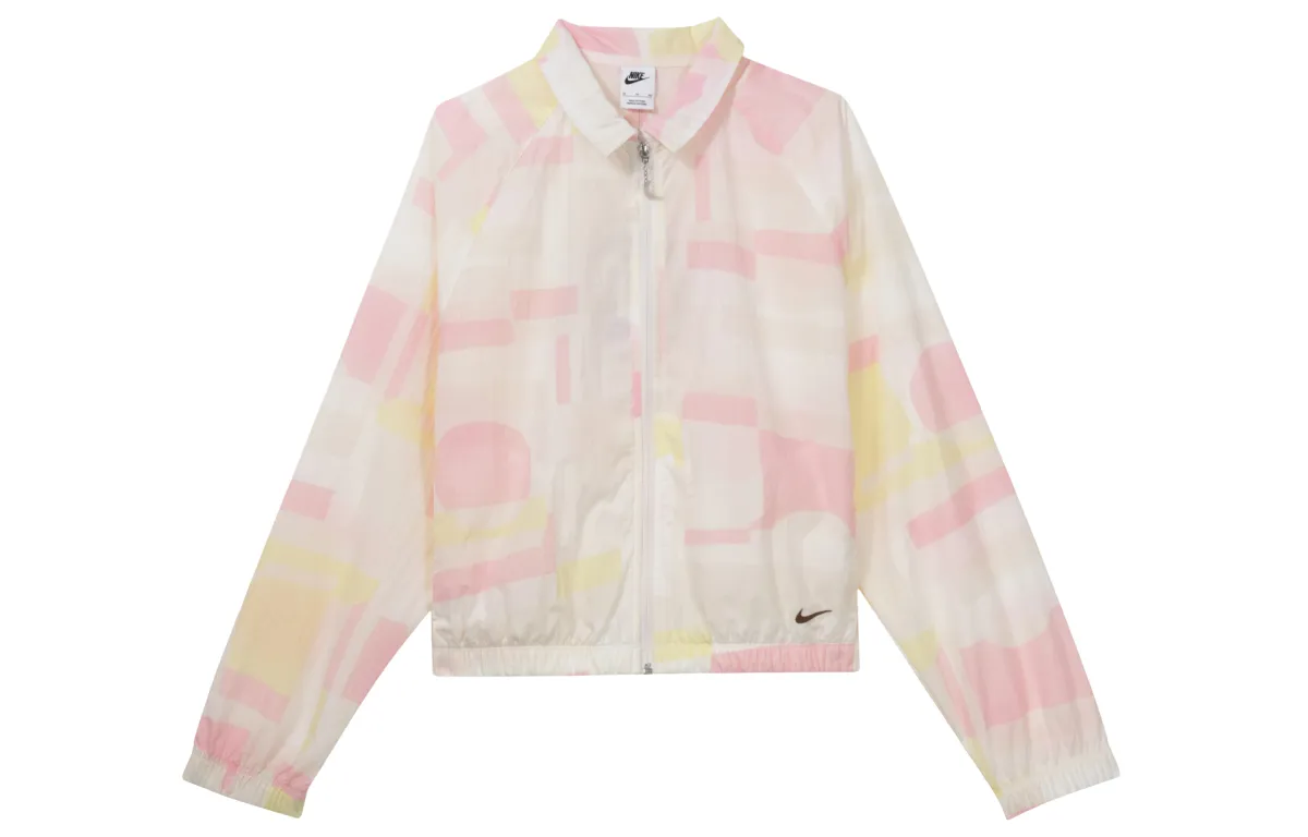 Nike Jackets Women's Medium Soft Pink Lapel Moderate Other